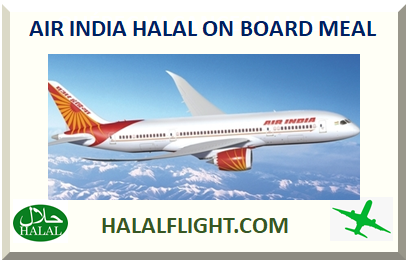 AIR INDIA HALAL ON BOARD MEAL