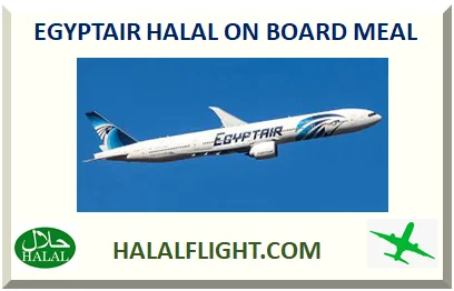 EGYPTAIR HALAL ON BOARD MEAL