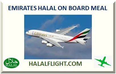 EMIRATES HALAL ON BOARD MEAL